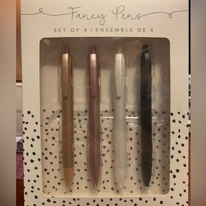 Indigo Fancy Pens set